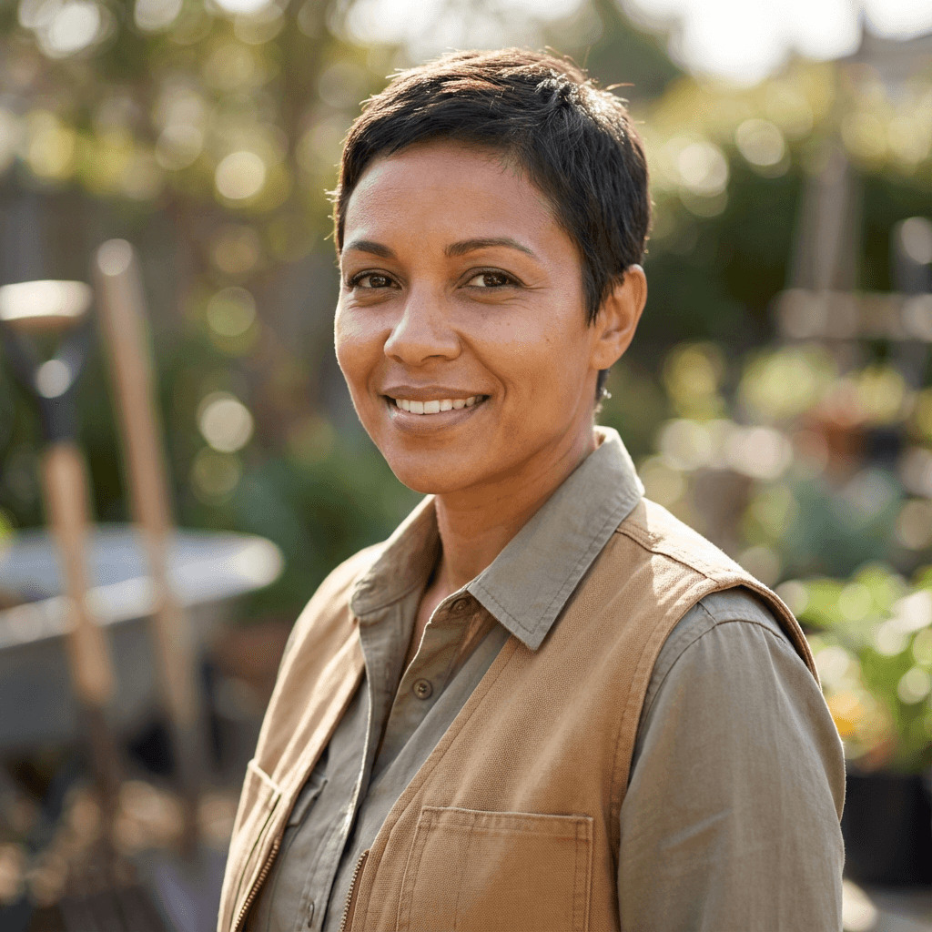 Sarah M., a smiling female homeowner in London