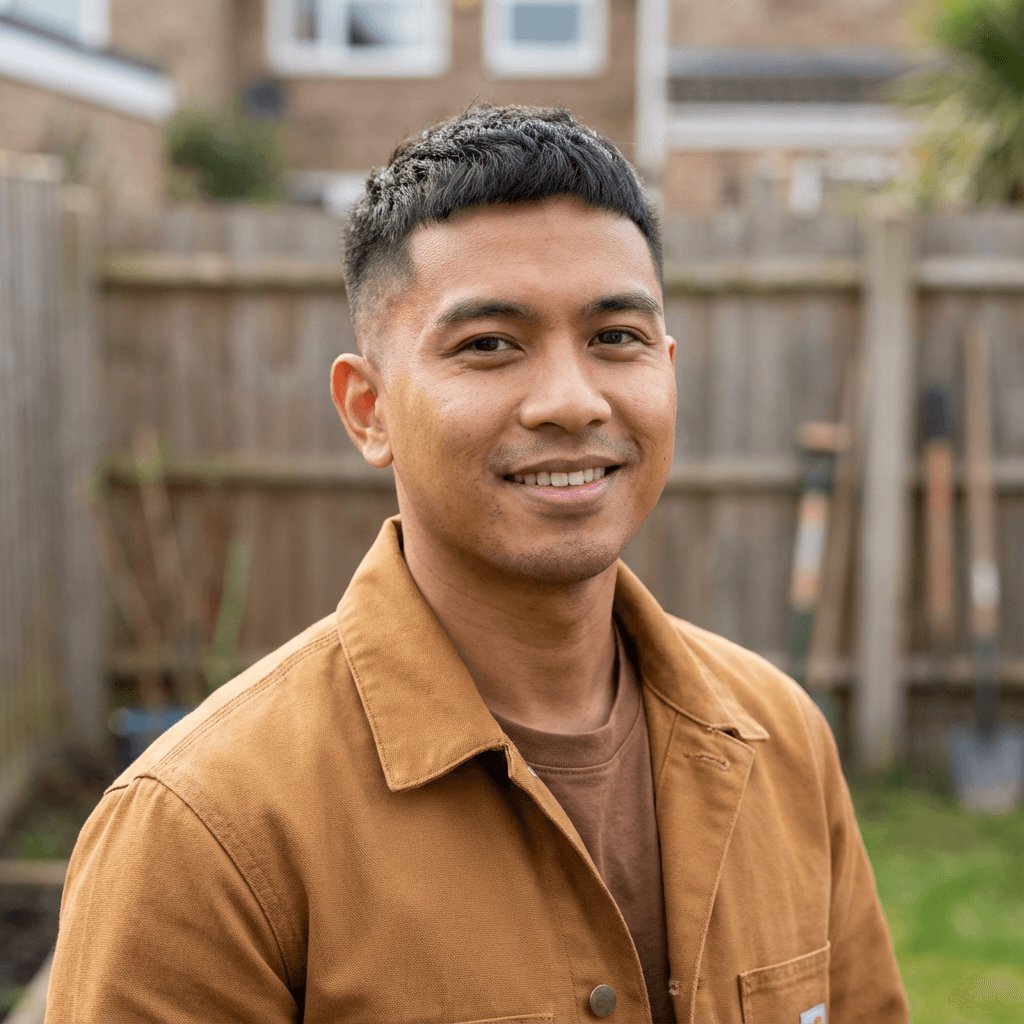 David R., a smiling male homeowner in Surrey